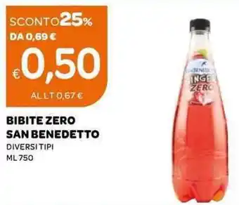 Ekom Bibite Zero San Benedetto ML 750 offerta