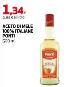 Extracoop Aceto di mele Ponti offerta