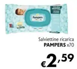 Maxi Supermercati Salviettine ricarica Pampers offerta