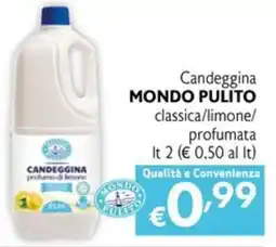 Maxi Supermercati Candeggina Mondo Pulito offerta