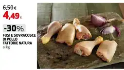 Extracoop Fusi e sovracosce di pollo Fattorie Natura offerta