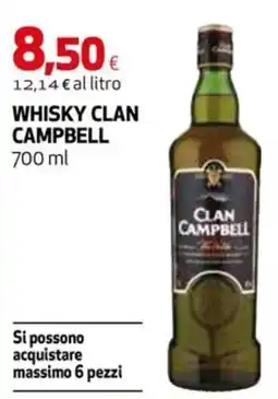 Extracoop Whisky Clan Campbell offerta