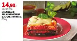 Extracoop Melanzane alla parmigiana B.M. Gastronomia offerta