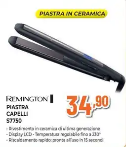 Ipercoop Remington piastra capelli S7750 offerta