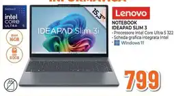 Ipercoop Lenovo Notebook Ideapad Slim 3 offerta