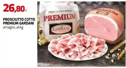 Extracoop Prosciutto cotto premium Gardani offerta