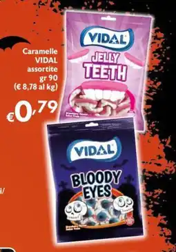 Maxi Supermercati Caramelle Vidal assortite offerta