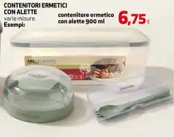 Extracoop Contenitore ermetico con alette Fassmann offerta
