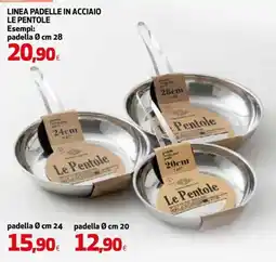Extracoop Padella in acciaio Le Pentole offerta