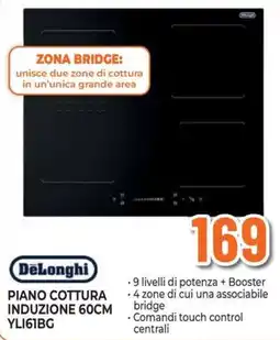 Ipercoop DeLonghi piano cottura induzione 60cm offerta