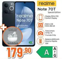 Ipercoop realme Note 70T Special Edition offerta