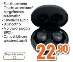 Ipercoop JVC earbuds offerta