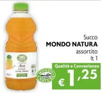Succo MONDO NATURA assortito