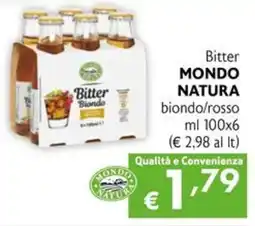 Maxi Supermercati Bitter Mondo Natura offerta