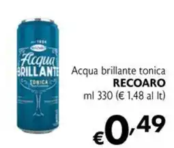 Maxi Supermercati Acqua brillante tonica Recoaro offerta