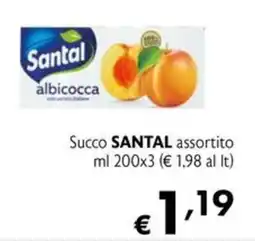 Maxi Supermercati Succo Santal albicocca offerta