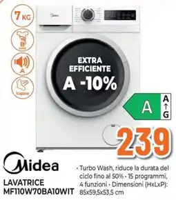 Ipercoop Lavatrice Midea offerta