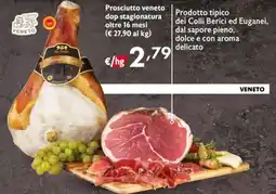 Maxi Supermercati Prosciutto veneto dop stagionatura offerta