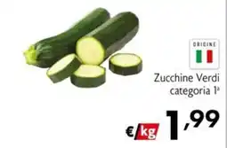 Maxi Supermercati Zucchine Verdi categoria 1ª offerta