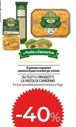 Extracoop La Pasta di Camerino offerta