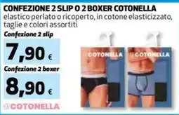 Extracoop Slip o boxer Cotonella offerta