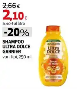 Extracoop Shampoo ultra dolce garnier offerta