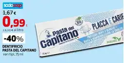 Extracoop Dentifricio Pasta del Capitano offerta