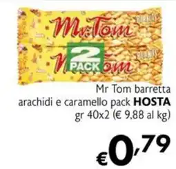 Maxi Supermercati Mr Tom barretta arachidi e caramello offerta