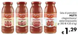 Maxi Supermercati Salsa di pomodori MUTTI offerta