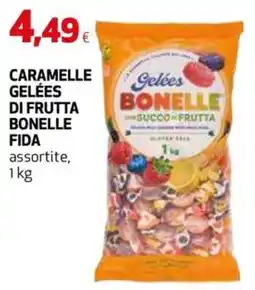 Extracoop Caramelle gelées di frutta Bonelle offerta