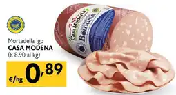 Maxi Supermercati Mortadella igp Casa Modena offerta
