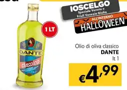 Maxi Supermercati Olio di oliva classico Dante offerta