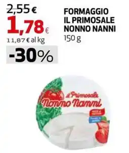 Extracoop Formaggio il Primosale Nonno Nanni offerta