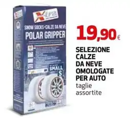 Extracoop Snow Socks Calze da Neve Polar Gripper offerta