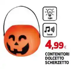 Extracoop Contenitori dolcetto scherzetto offerta