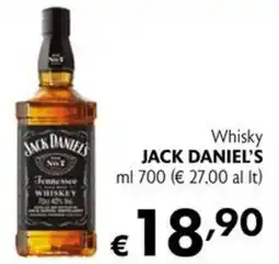 Maxi Supermercati Whisky JACK DANIEL'S offerta