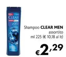 Maxi Supermercati Shampoo CLEAR MEN offerta
