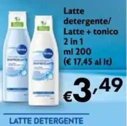 Maxi Supermercati Latte detergente Nivea offerta