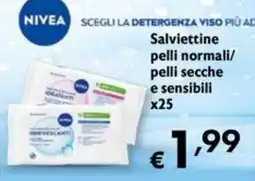 Maxi Supermercati Nivea salviettine viso offerta