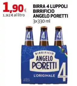 Extracoop Birra 4 Luppoli Birrificio Angelo Poretti offerta