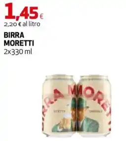 Extracoop Birra Moretti offerta
