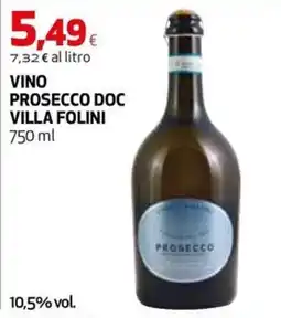Extracoop Vino Prosecco Doc Villa Folini offerta
