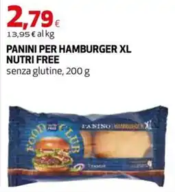 Extracoop Panini per hamburger xl nutri free offerta