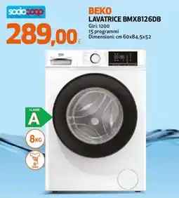 Extracoop Beko lavatrice bmx8126db offerta