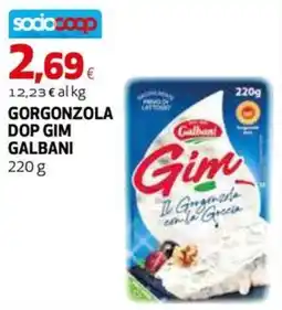Extracoop Gorgonzola DOP Gim Galbani offerta