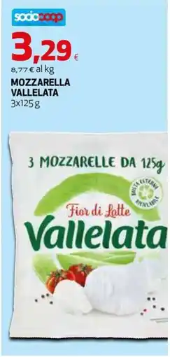 Extracoop Mozzarella Vallelata offerta