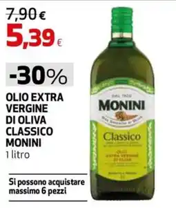 Extracoop Olio extra vergine di oliva classico Monini offerta