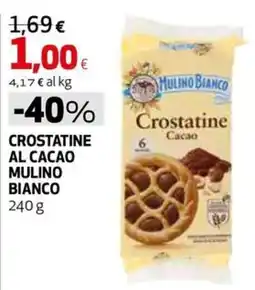 Extracoop Crostatine al cacao Mulino Bianco offerta