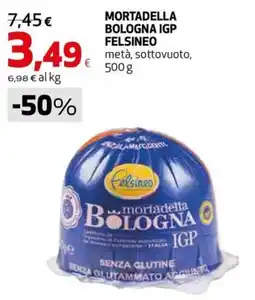 Extracoop Mortadella Bologna IGP Felsineo offerta