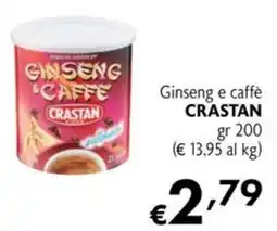 Maxi Supermercati Ginseng e caffè Crastan offerta
